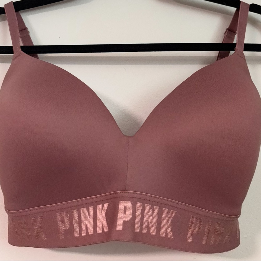 Pink Victoria’s Secret Wireless Bra
